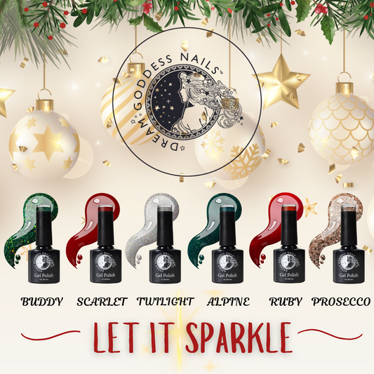 Dream Goddess Gel Polish Let It Sparkle Collection