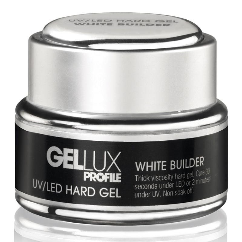 Gellux White UV /LED Hard Builder Gel 15ml