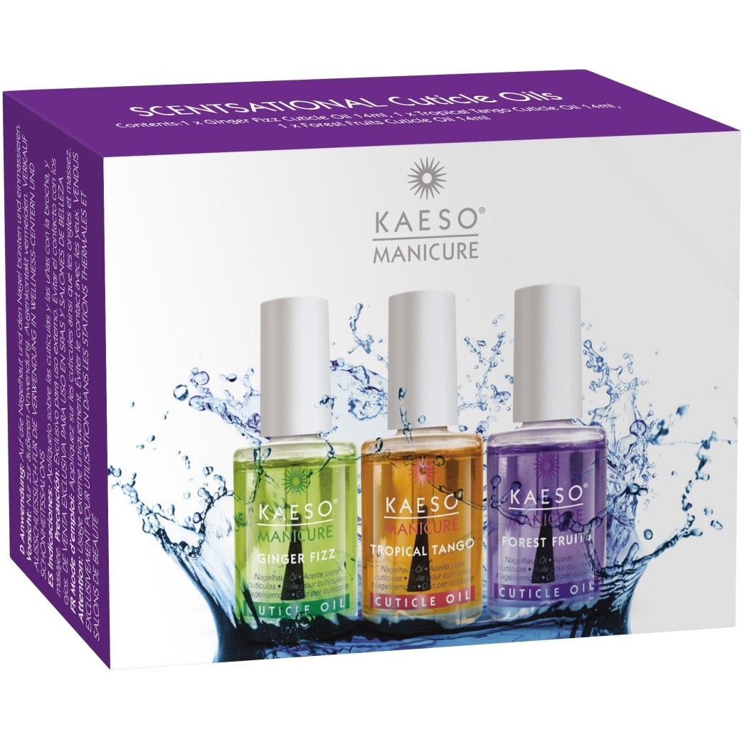 Kaeso Scentsational Cuticle Oil Collection 3 x 14ml