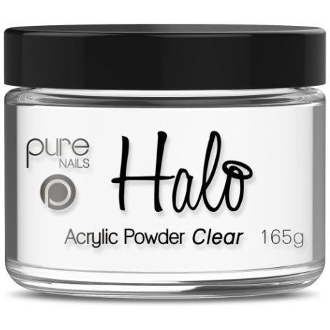Pure Nails Halo Acrylic Powder Clear 165g