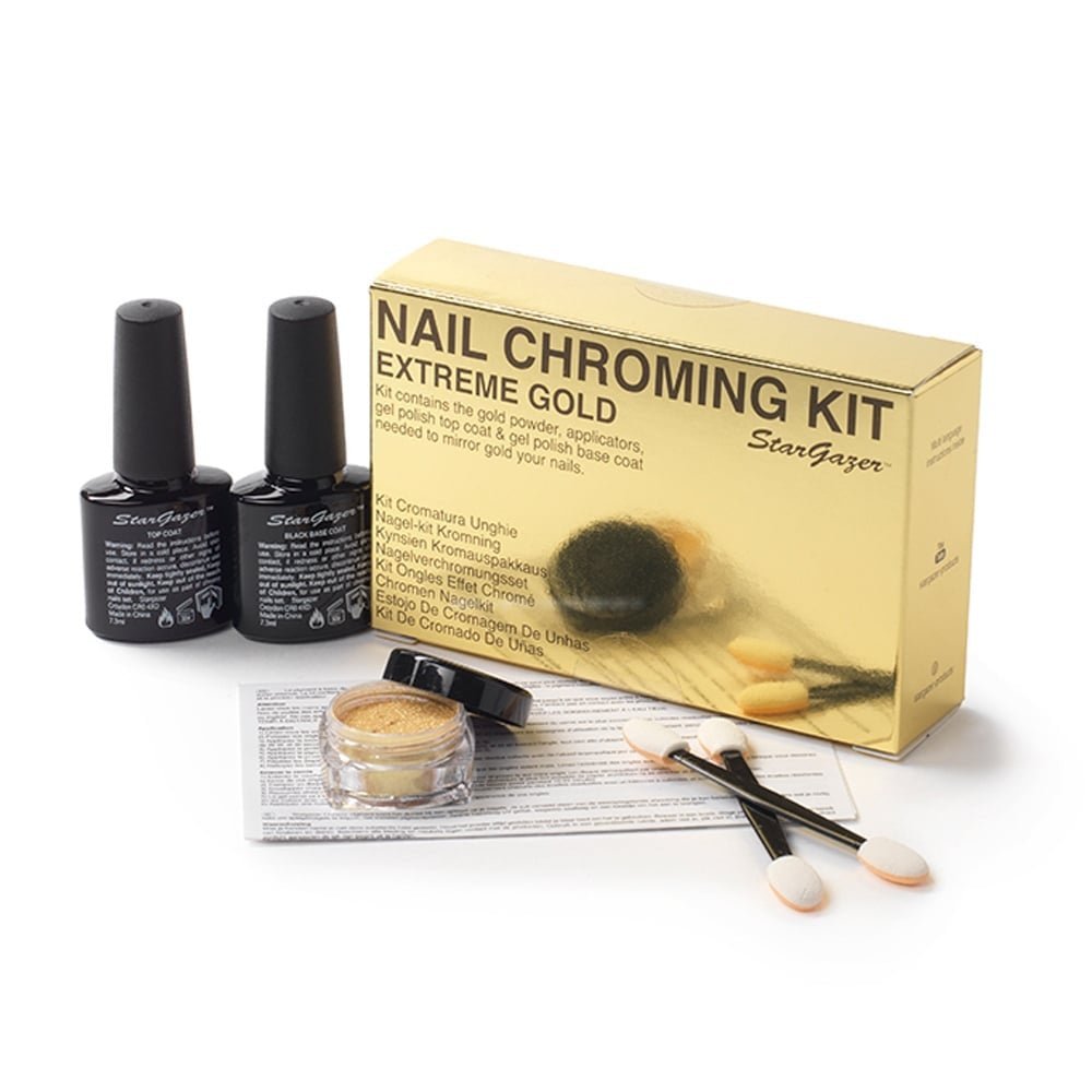 Stargazer Nail Chroming Kit Extreme Gold