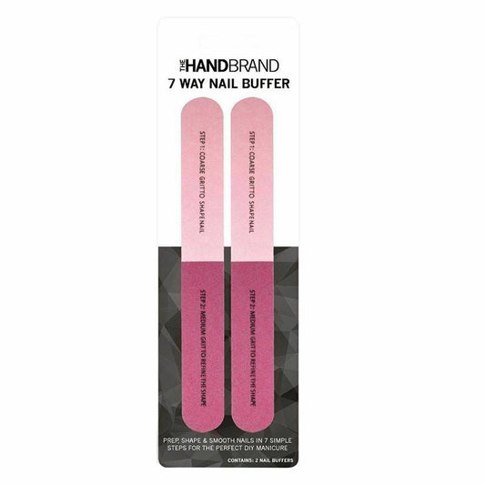 The Hand Brand 7 Way Nail Buffer Twin Pack