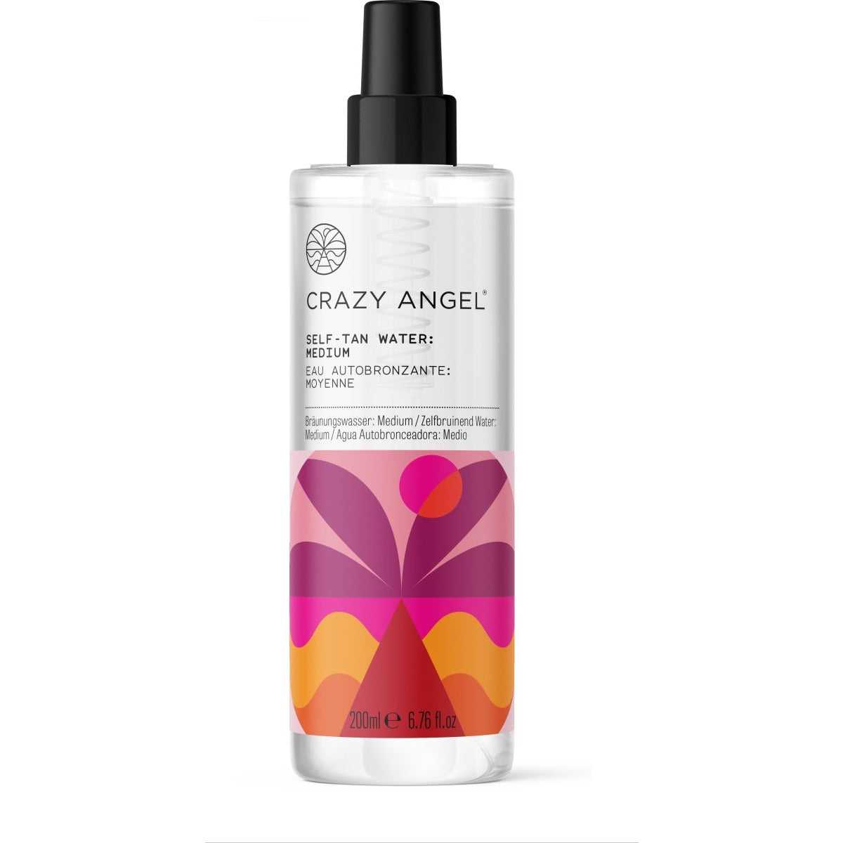 Crazy Angel Self Tan Water Spray Medium 200ml - Franklins