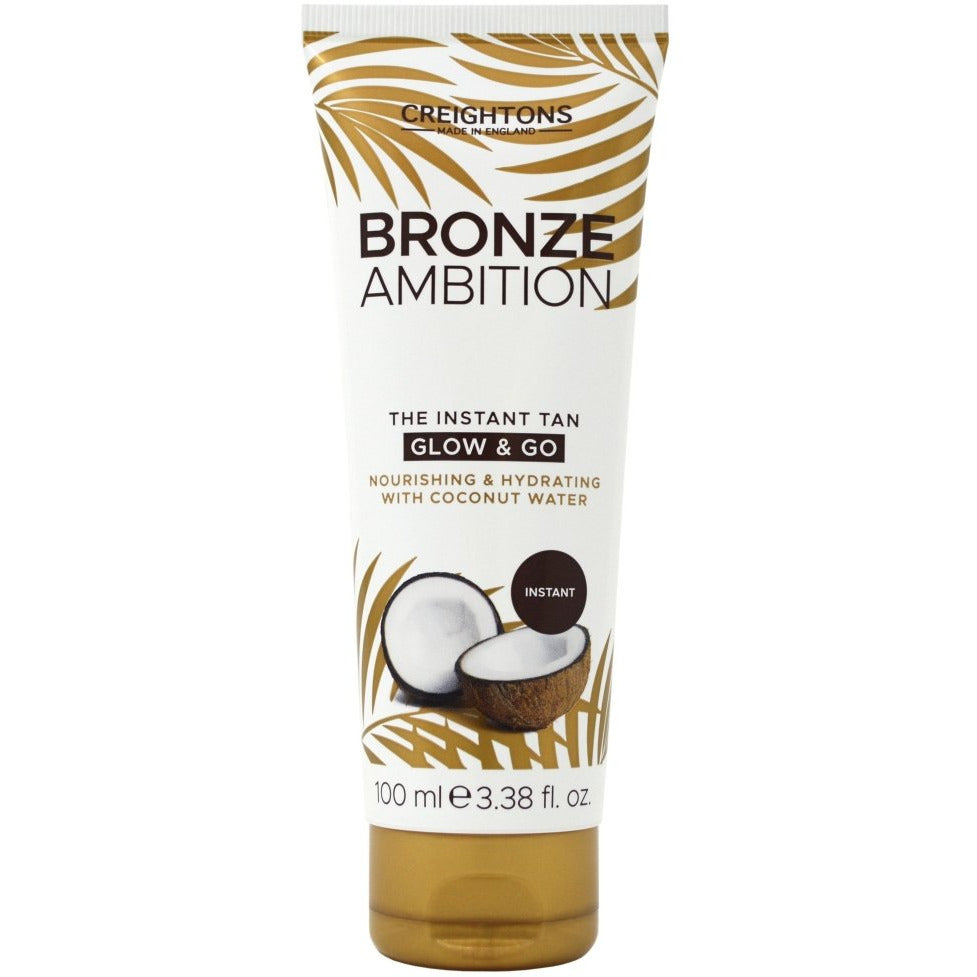 Creightons Bronze Ambition The Instant Tan Glow & Go 100ml - Franklins