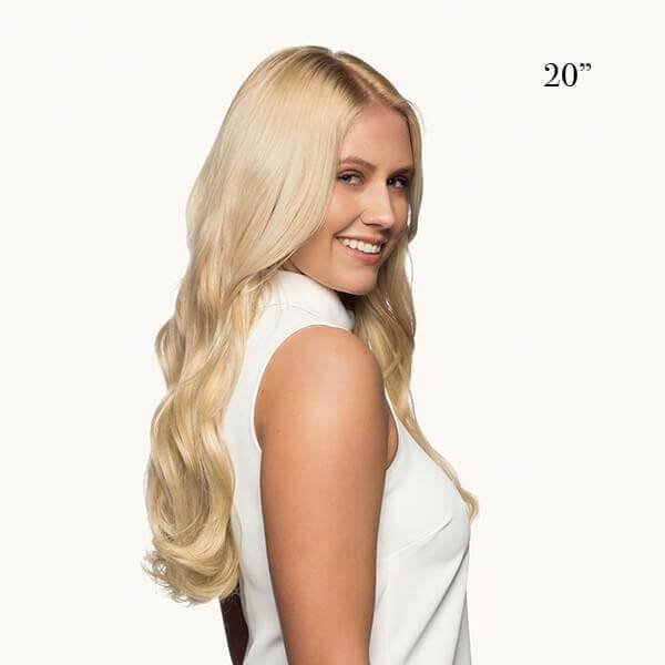 Stranded Luxury Human Hair 20" Clipin Set 4 piece - Franklins